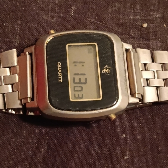 VERY RARE WORKING TEXAS INSTRUMENTS TI8H Mens Watch - Picture 1 of 6